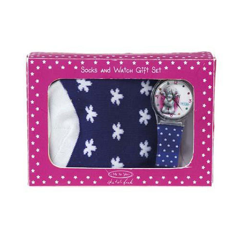 Sketchbook Socks and Watch Me to You Bear Gift Set £9.99